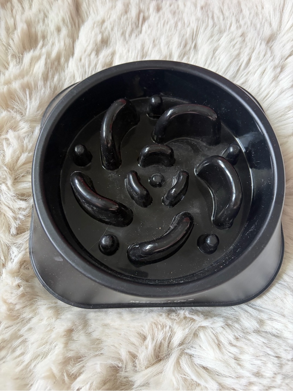 Slow Feed Dog Bowl - Black